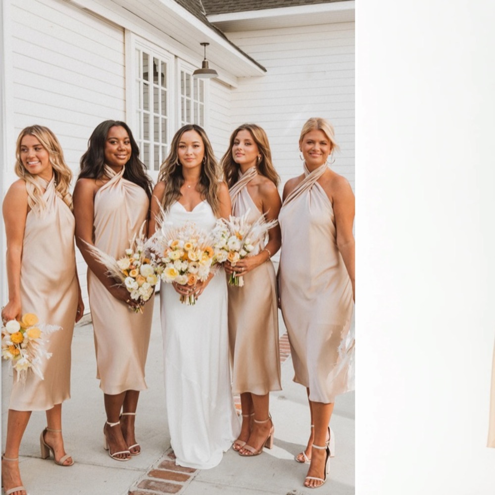 Jasmine Halter Midi Dress